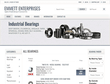 Tablet Screenshot of emmett-enterprises.com